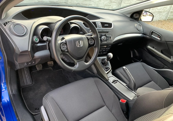 Honda Civic cena 51000 przebieg: 141232, rok produkcji 2015 z Szprotawa małe 562